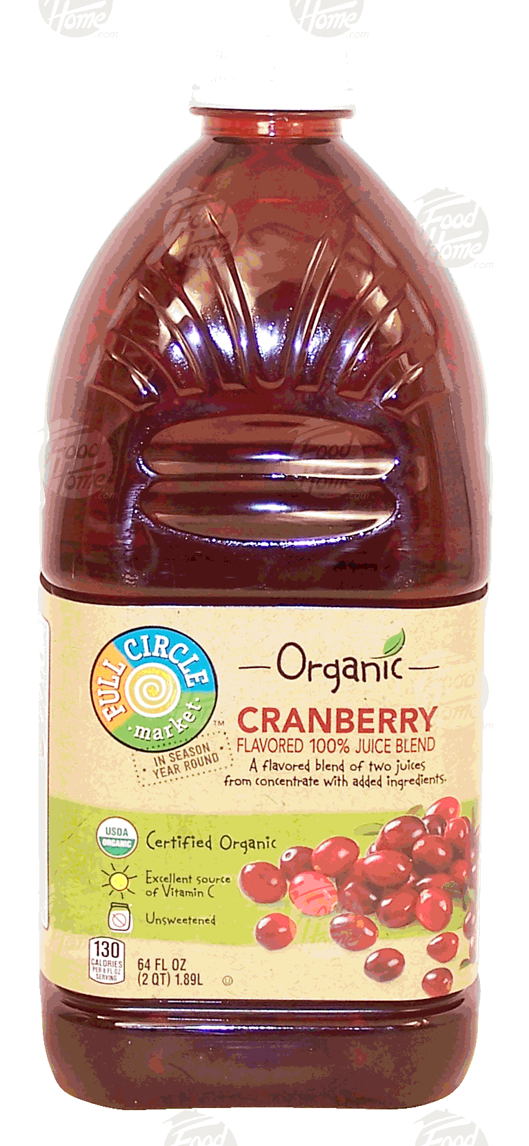 Full Circle market organic cranberry 100% juice blend Full-Size Picture